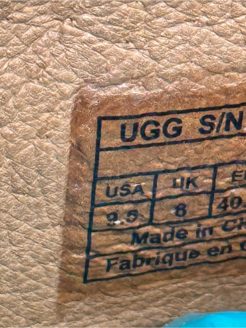 UGG Boots Womens Fringe Mammoth Moccasin Tan Suede Boots - Size 9.5 - Picture 15 of 16